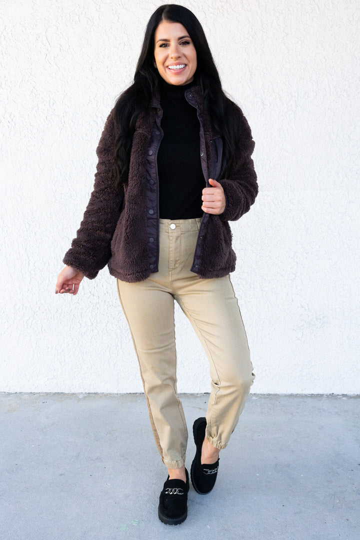 Risen Top Gun Jogger Jeans - Sand