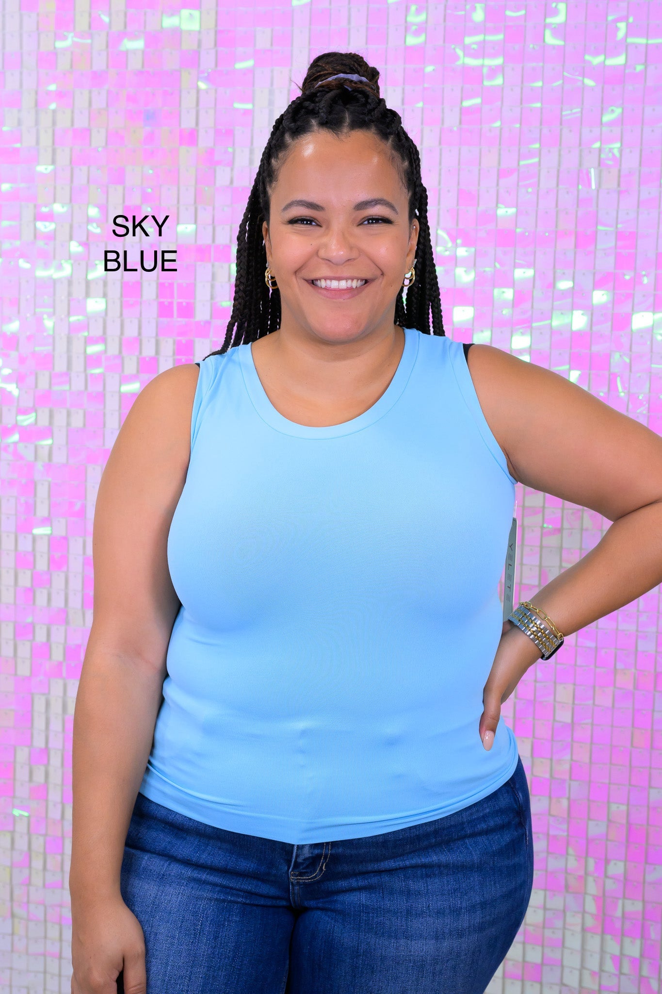 Like A Glove Round Neck Tank Top - 22 Colors!