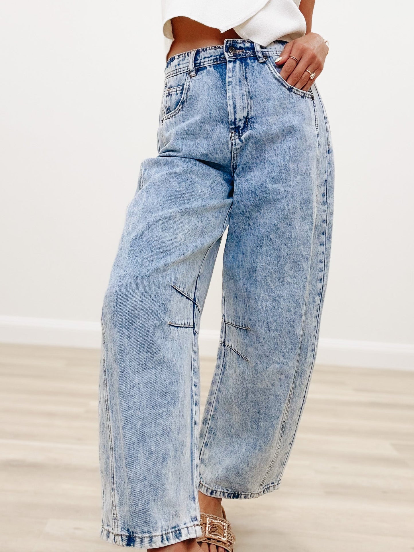 Standing Out By Very J - Wide Leg Jeans