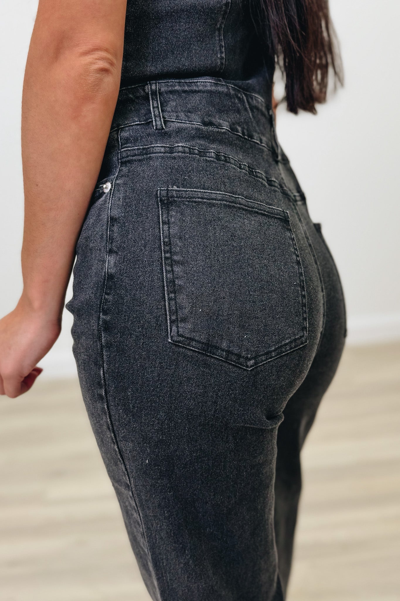 Jump Into Denim Jumpsuit