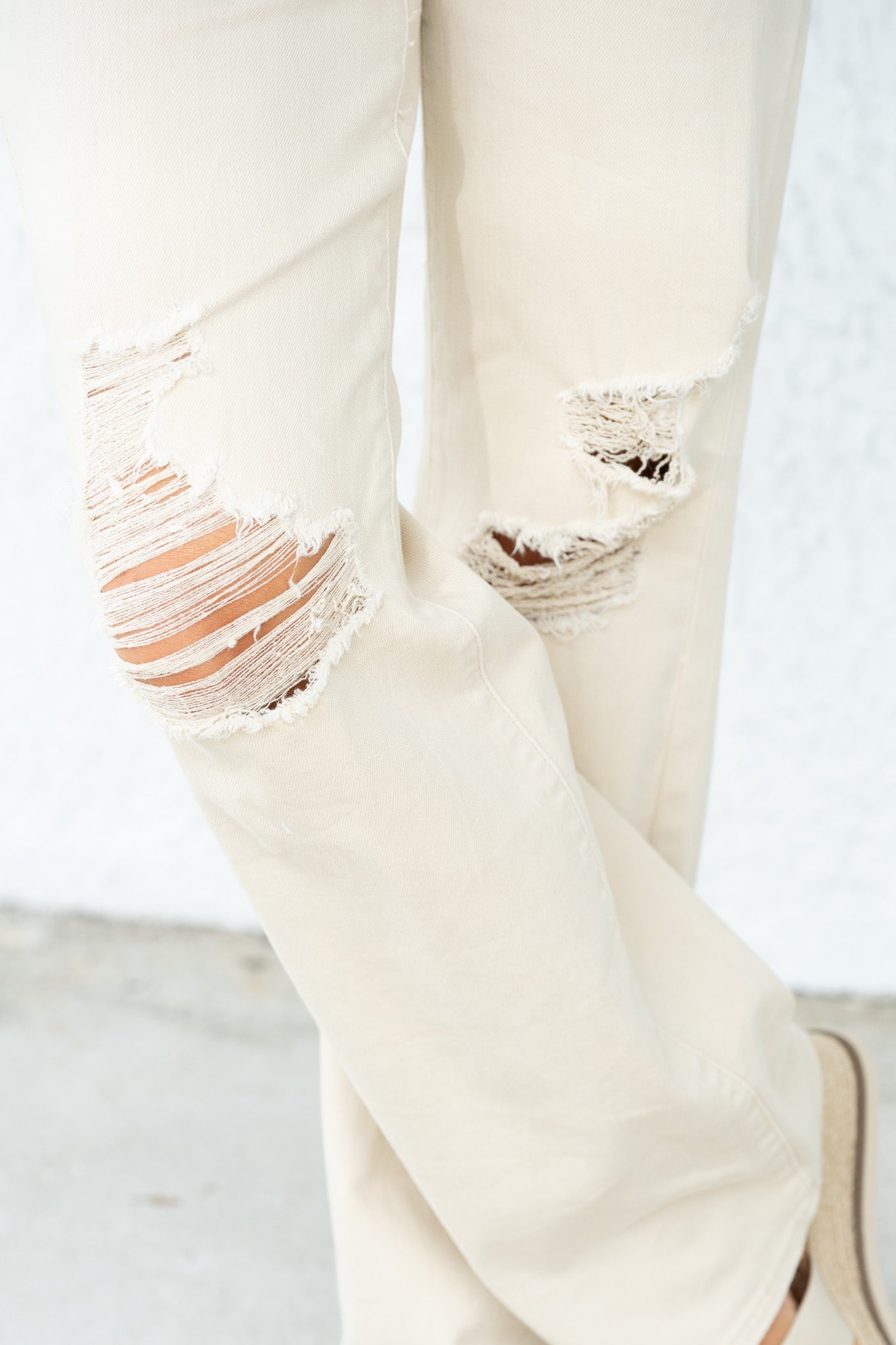 Judy Blue Uptown Funk High Rise Garment Dyed Distressed 90's Straight Jeans