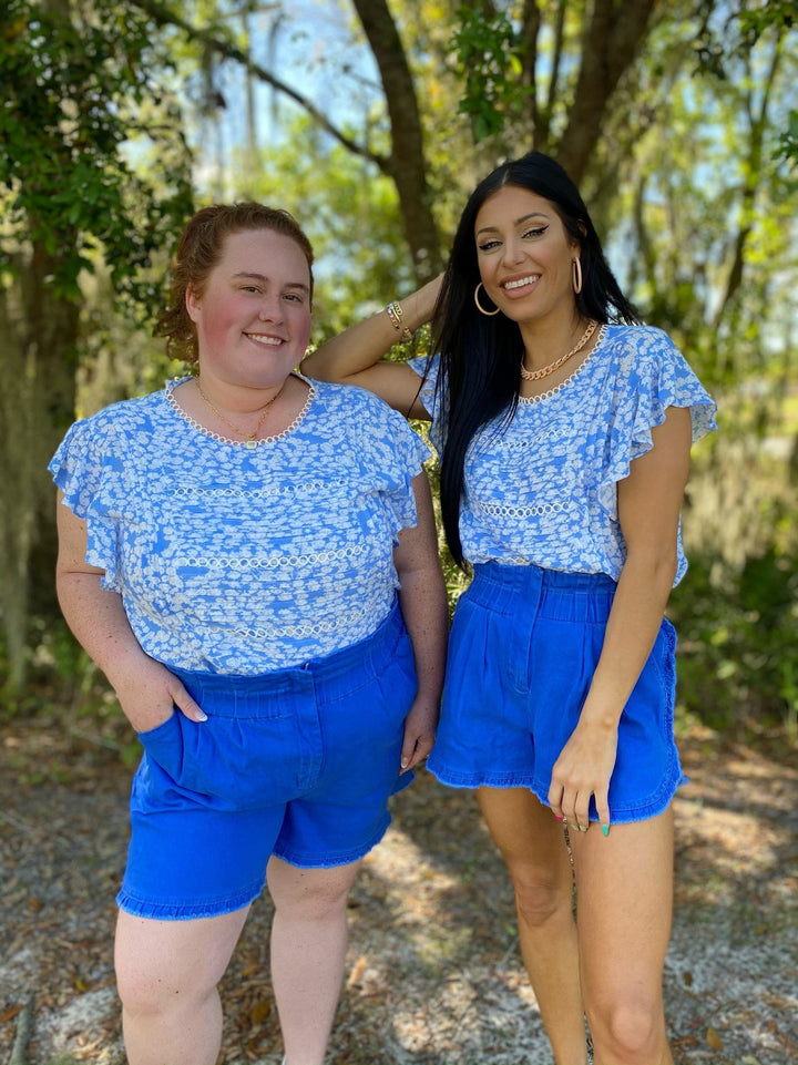 Pleat That Competes Shorts - 2 Colors!