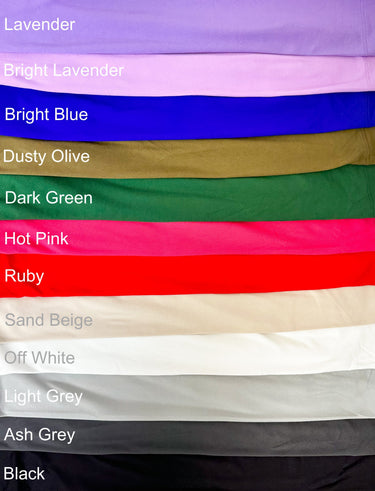Slimming Long Sleeve Round Neck Tee