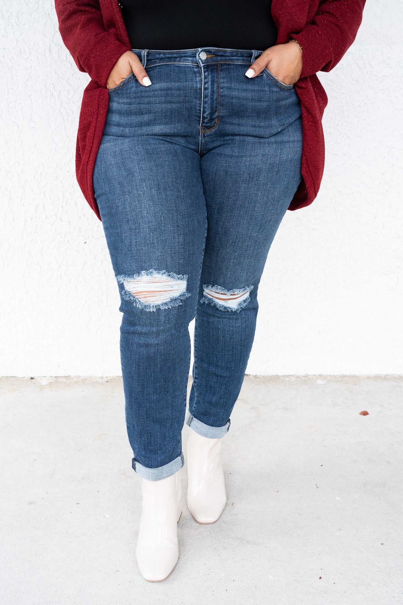 Judy Blue The Morgan Mid Rise Slim Fit Jeans