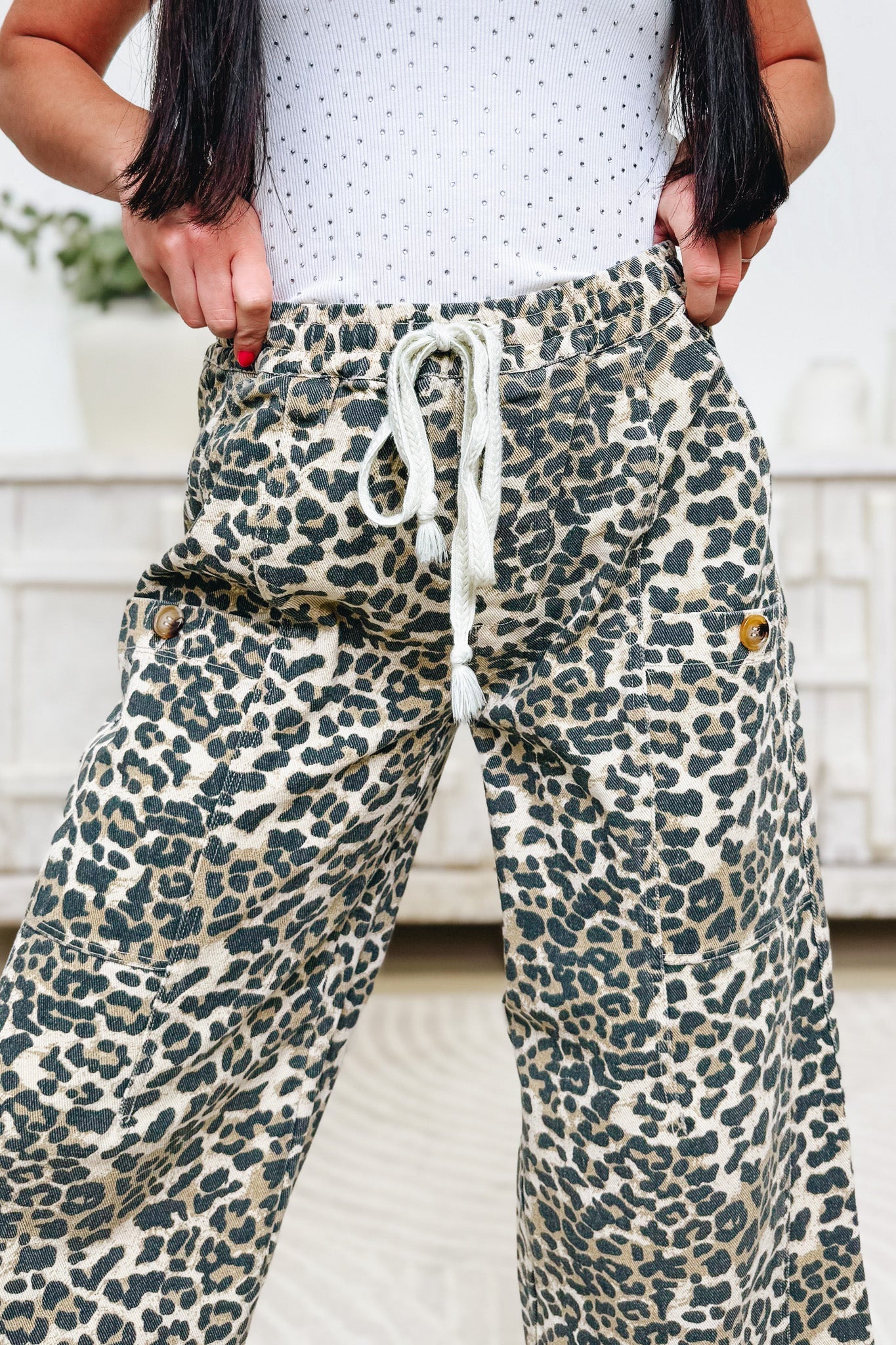 On The Way Leopard Pants
