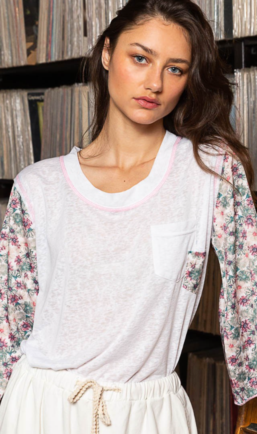 Blossom & Shine Top - 2 Colors!