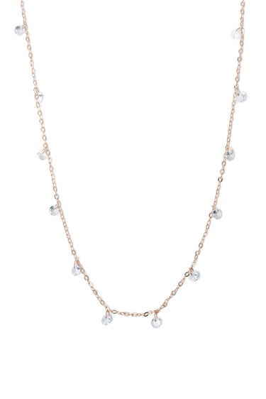 Barely There Necklace - Rose Gold - By Alexa Rae