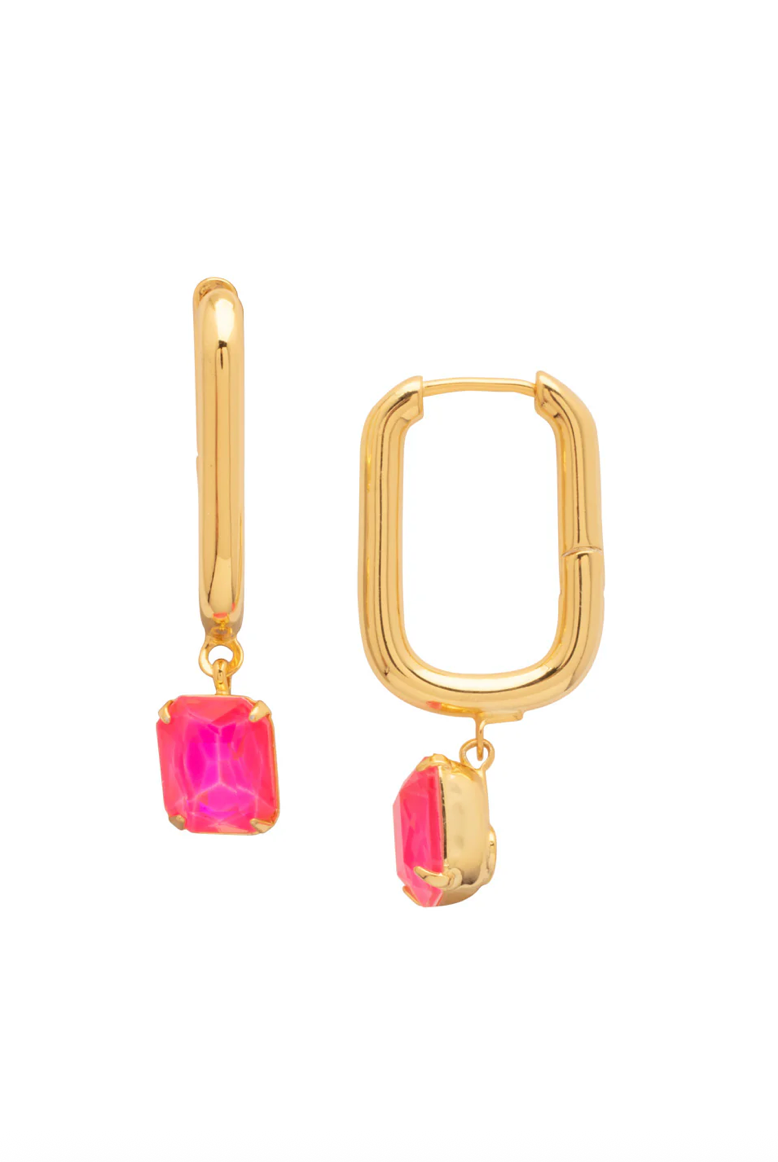 Sorrelli The Octavia Rectangle Hoop Earrings - Multiple Colors!