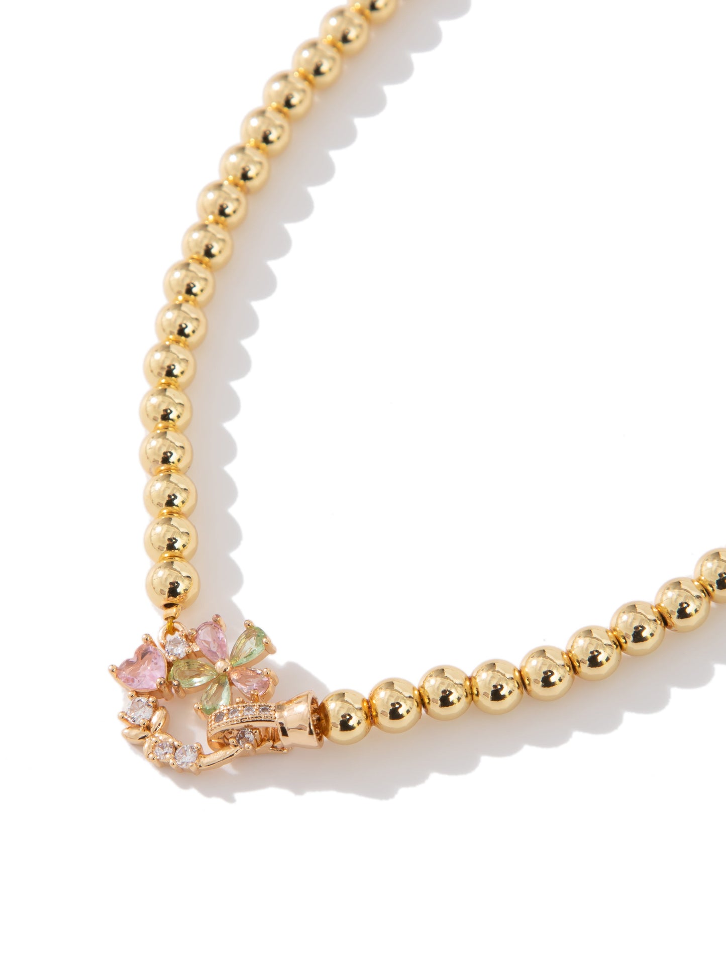 Sweet Pea Necklace - Gold