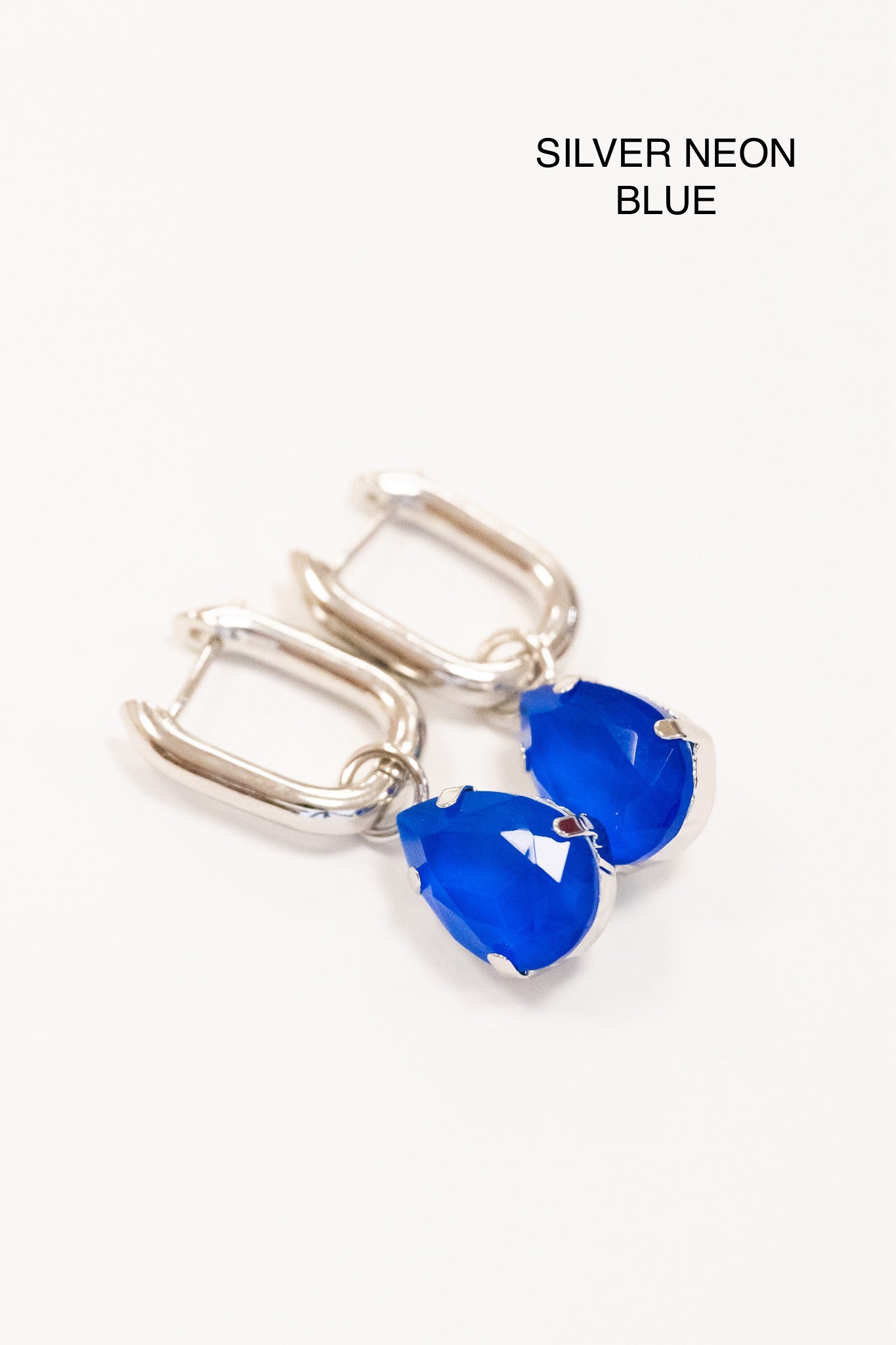 "BABE" Neon Crystal Earrings - Multiple Colors!