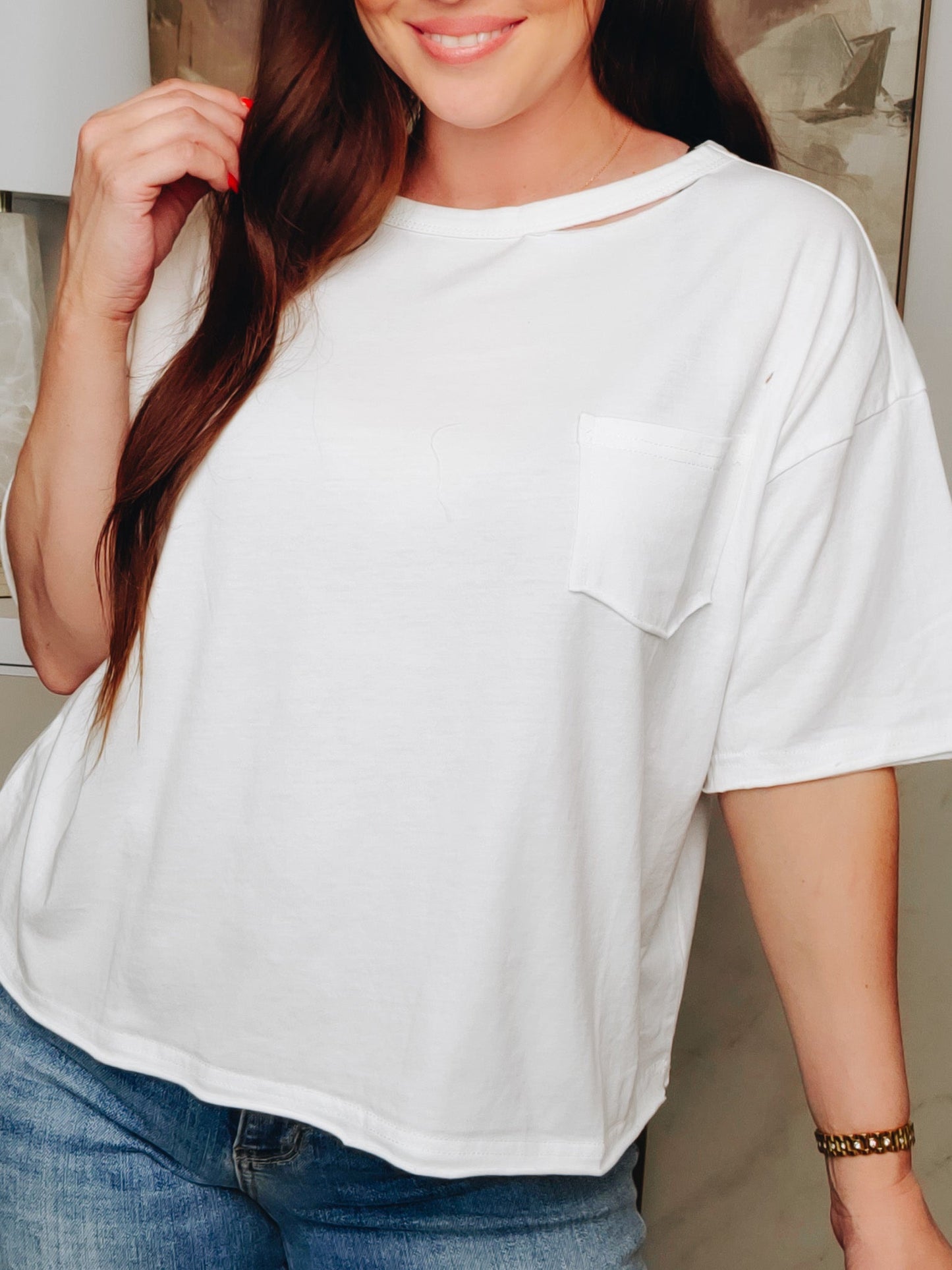 Against All Odds Top - White