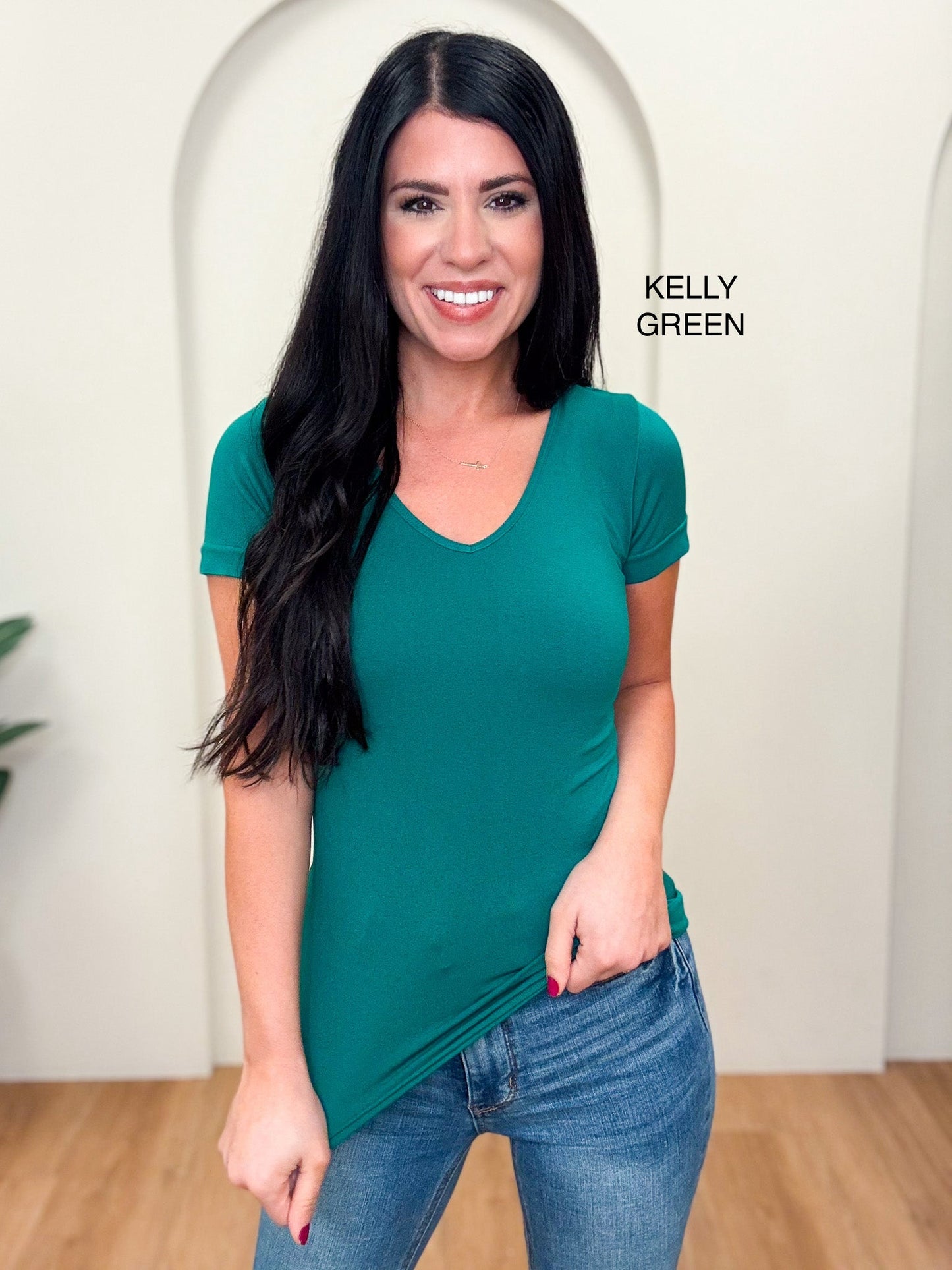 Everything To Me Seamless Short Sleeve Top - 14 Colors!