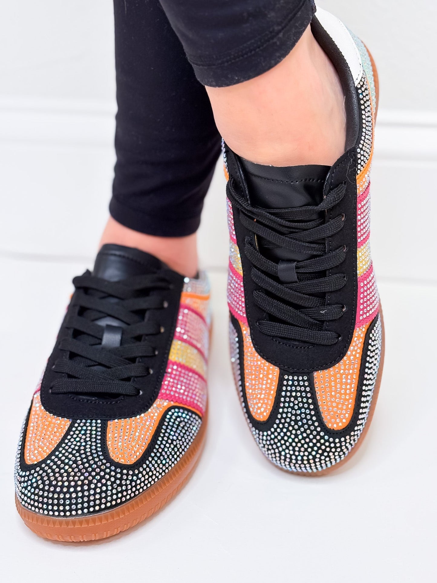 The Lennon Sneakers - Black Multi