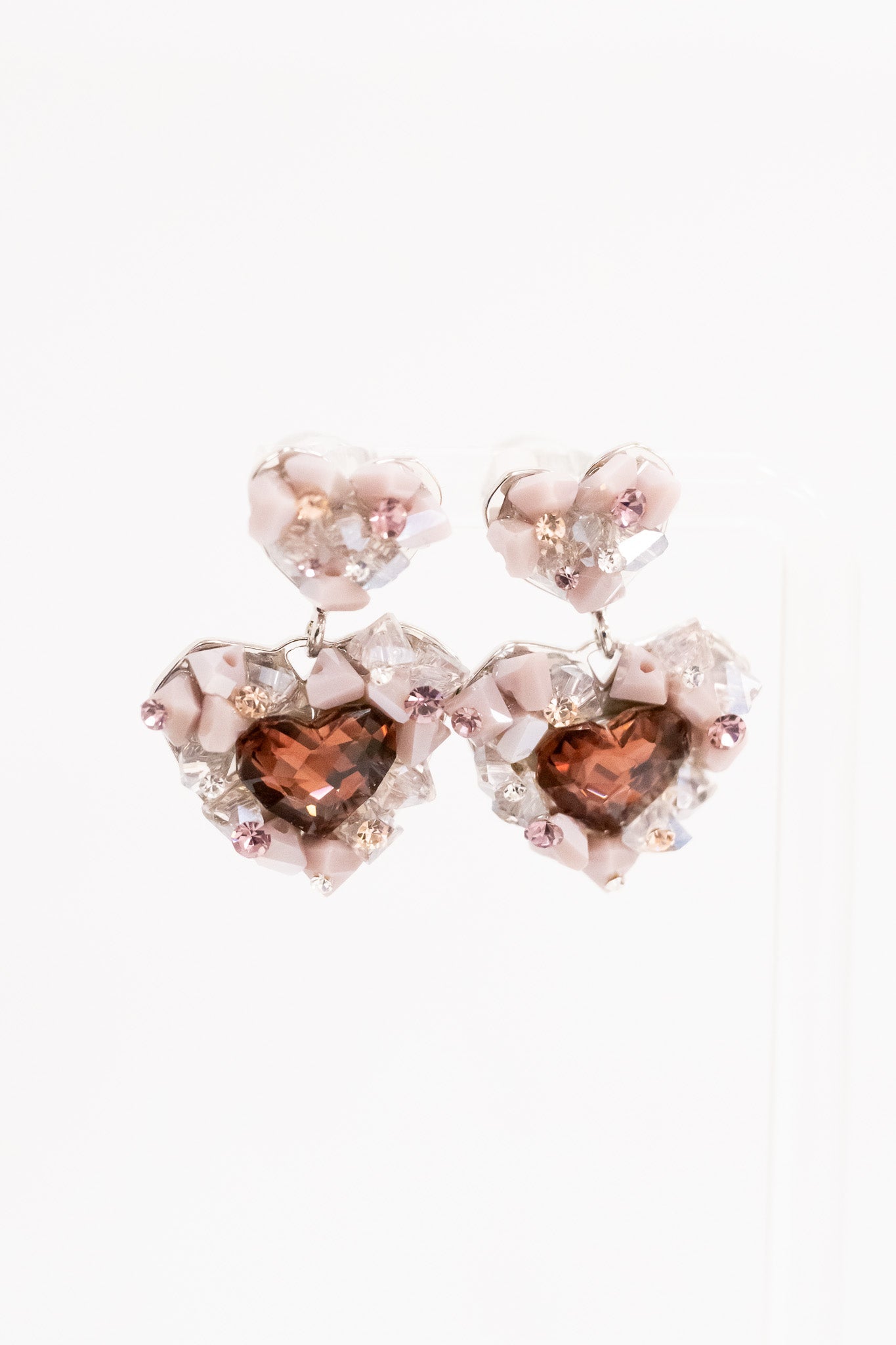 Blushing Rose Earrings