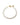 Bitter Sweet Bracelet Round Large Single - White - By Alexa Rae