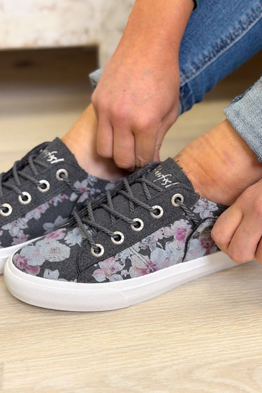 Blowfish Martina Sneakers - Charcoal - By Alexa Rae
