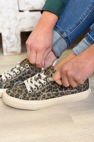 Blowfish Martina Too Sneakers - Leopard - By Alexa Rae