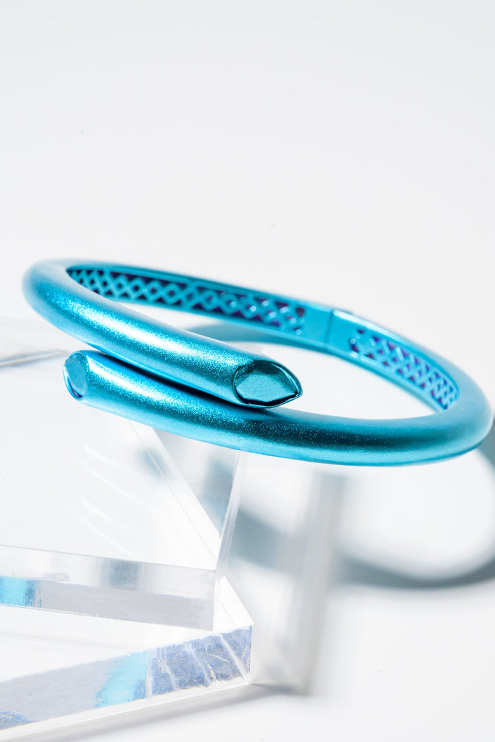 Kacey Bracelet - Metallic Aqua