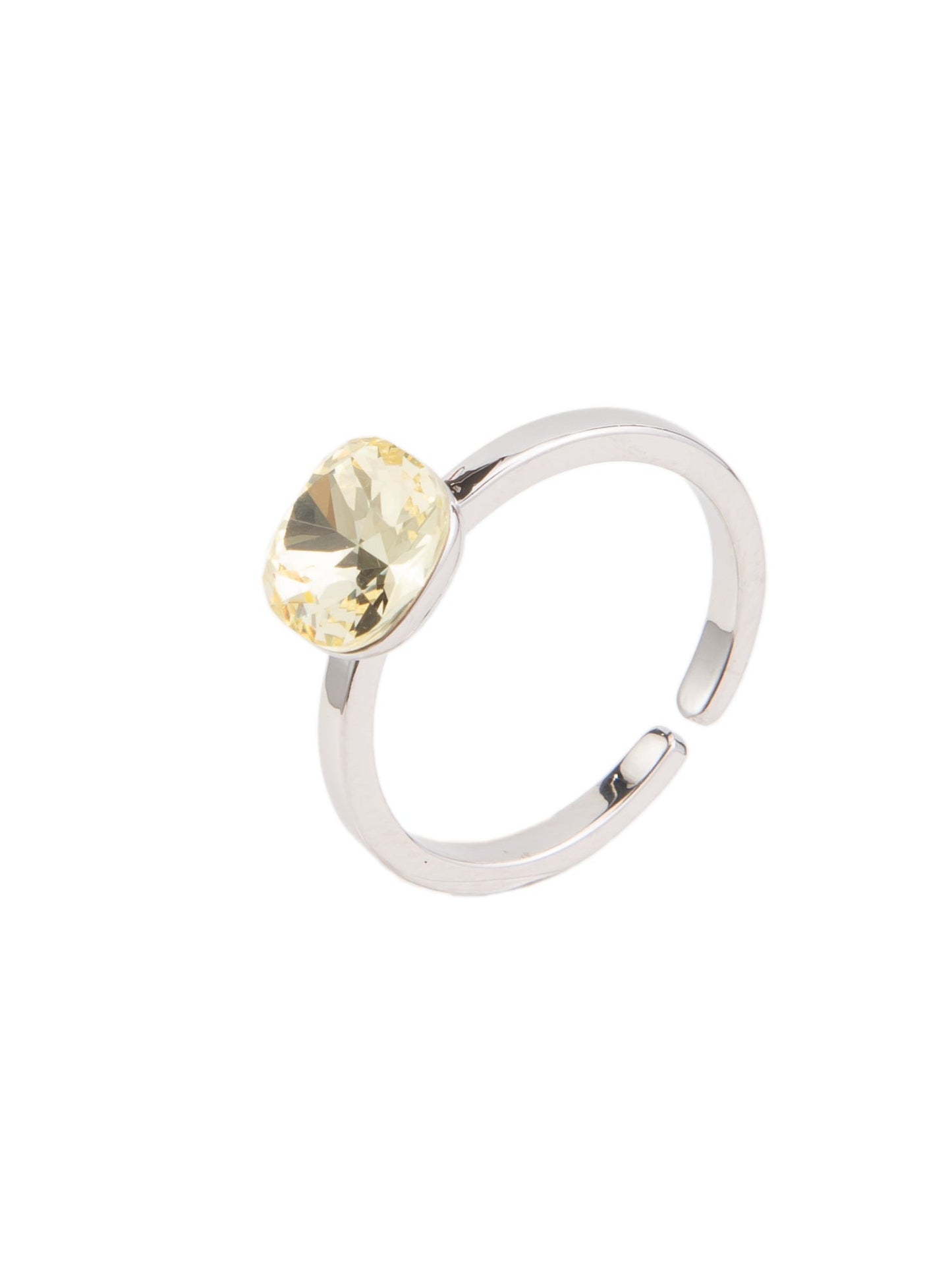 Mini Kat Ring - Silver Daisy