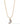 Anabella Necklace - Gold White Moon