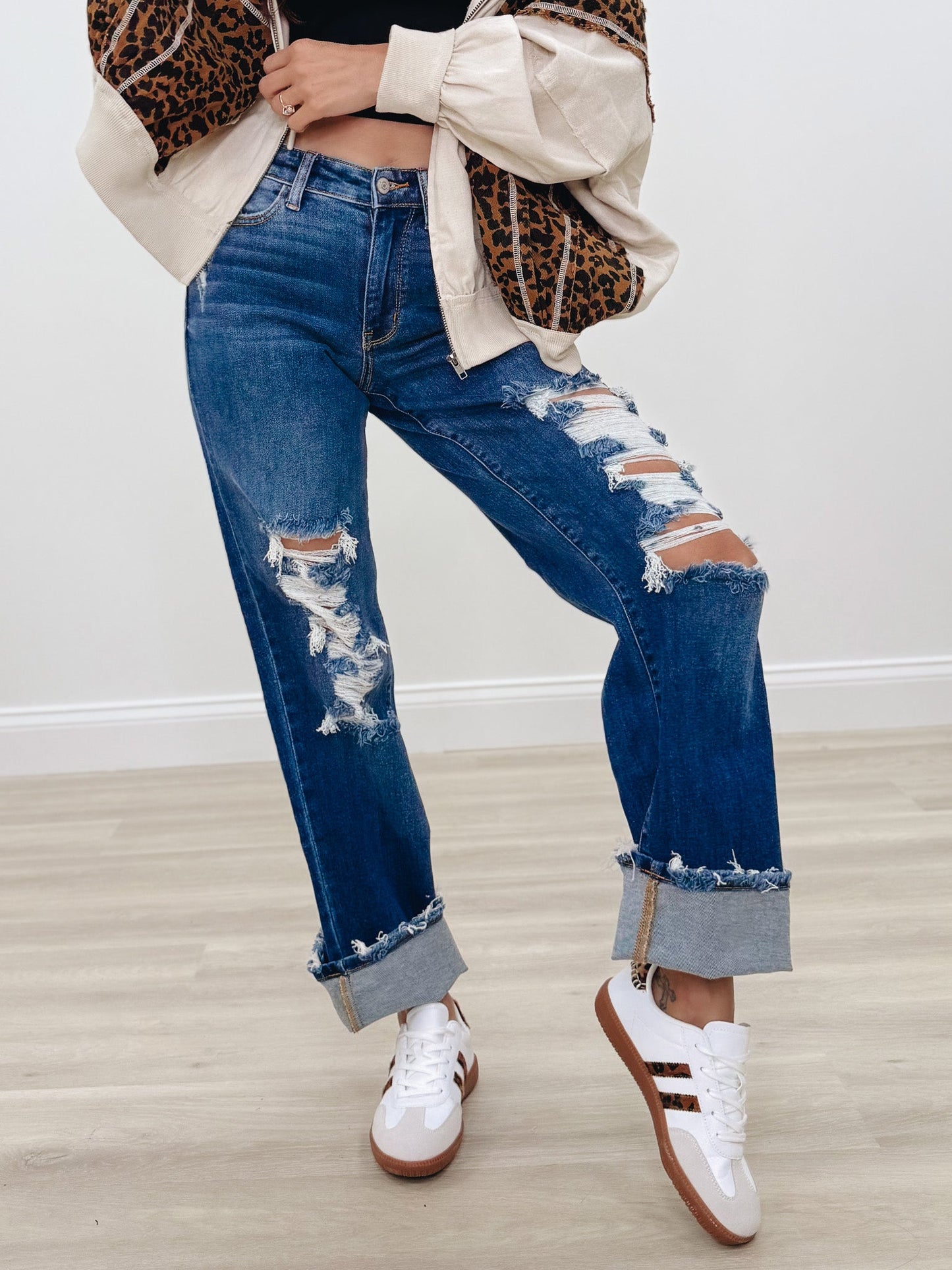 Forever Young By Judy Blue - Mid Rise Relaxed Jeans