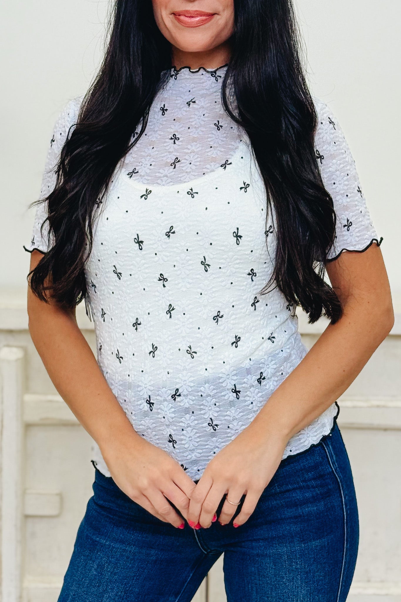 Bow & Go Top - 3 Colors!