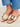Leslie Tortoise Buckle Raffia Slide Sandals - Natural