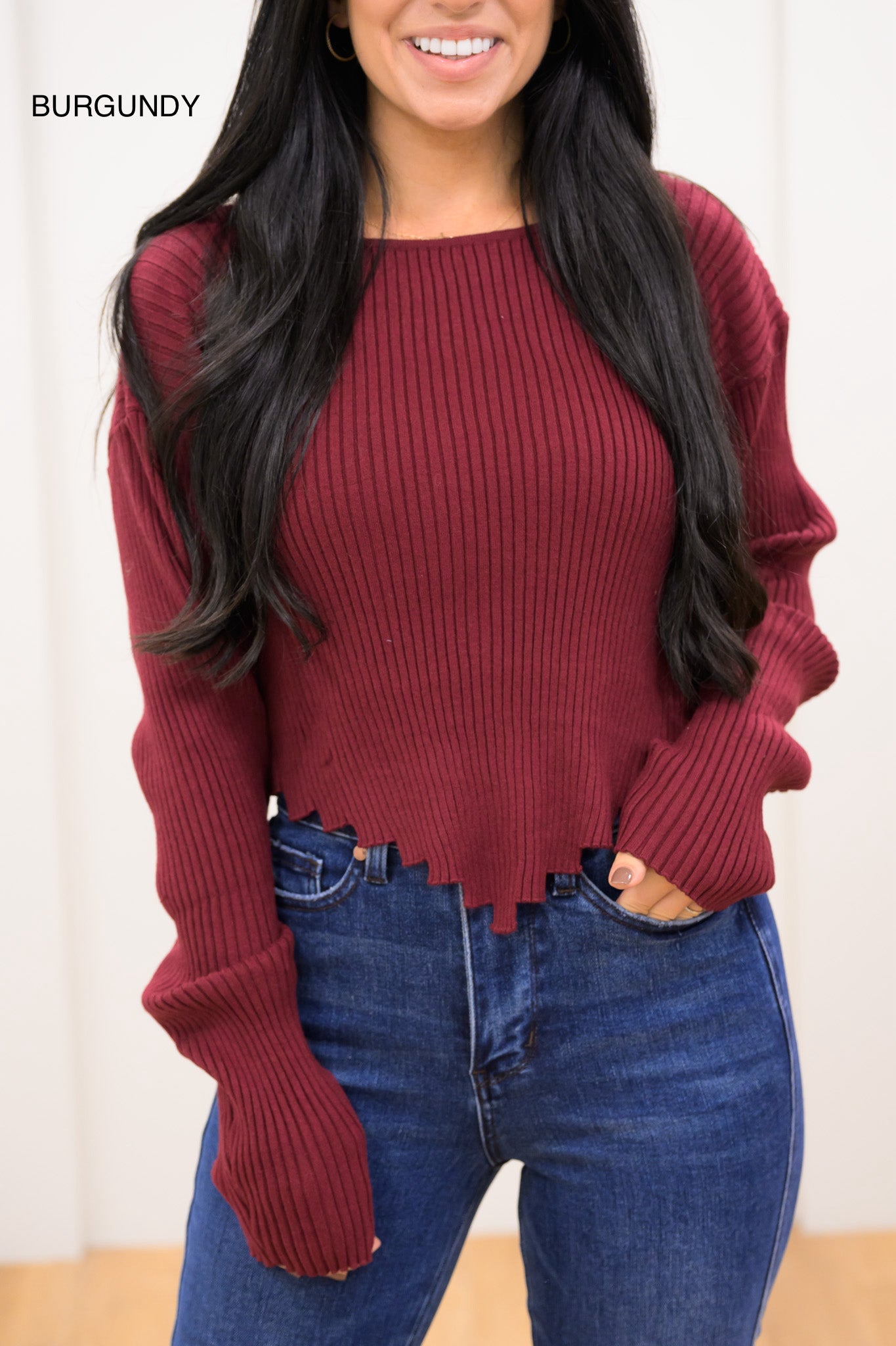 Leaps Of Faith Crop Sweater Top - 9 Colors!