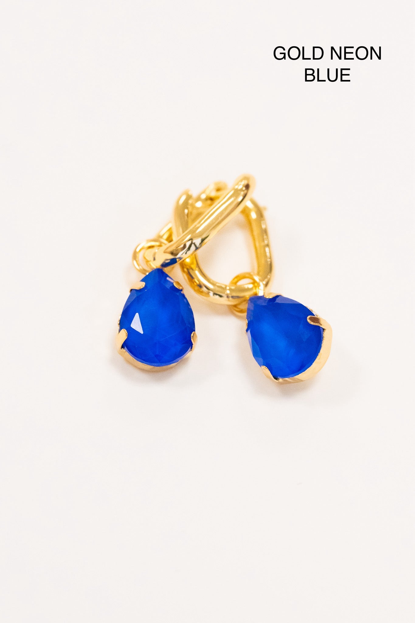 "BABE" Neon Crystal Earrings - Multiple Colors!