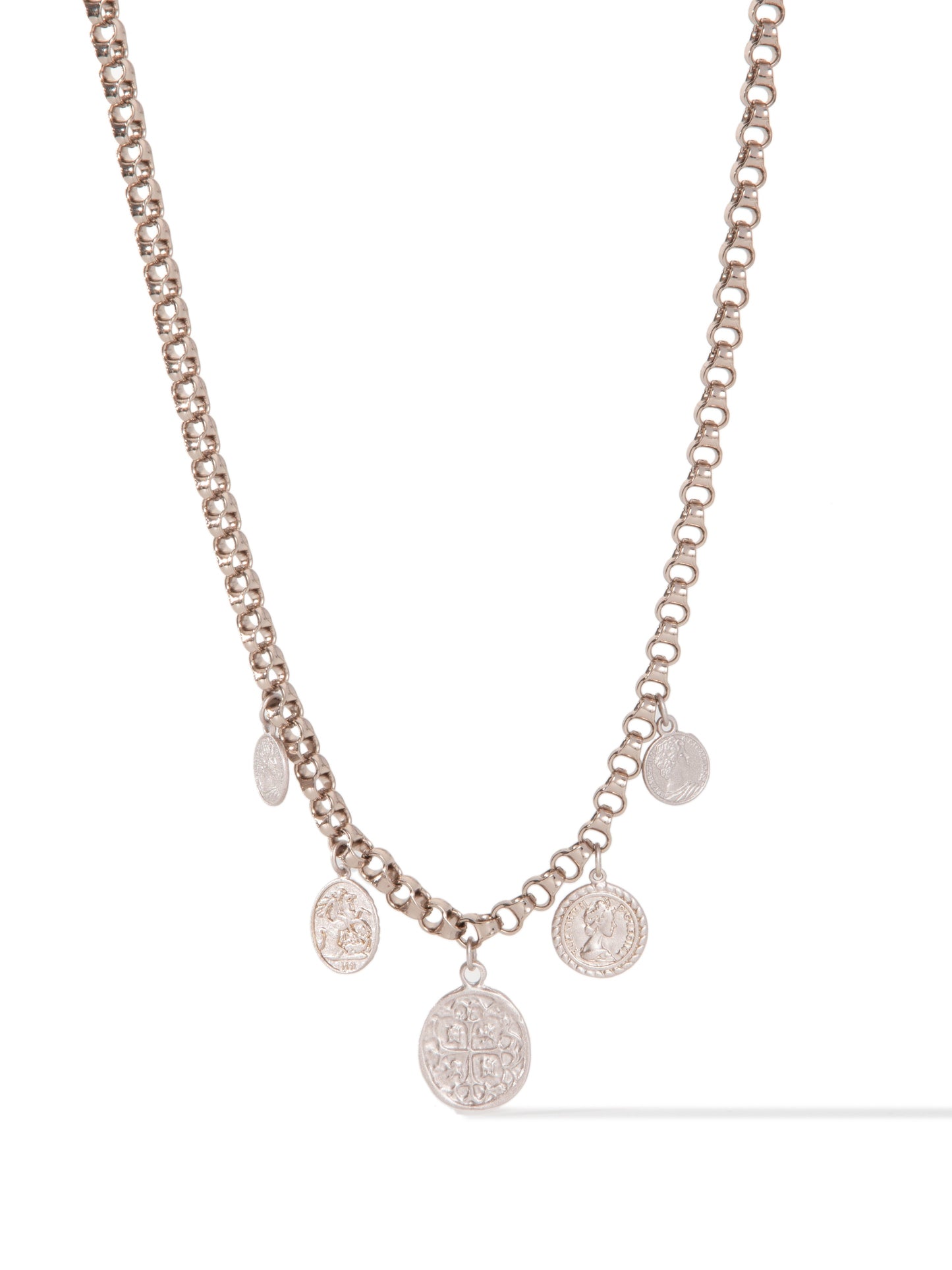 Debra Necklace - Platinum