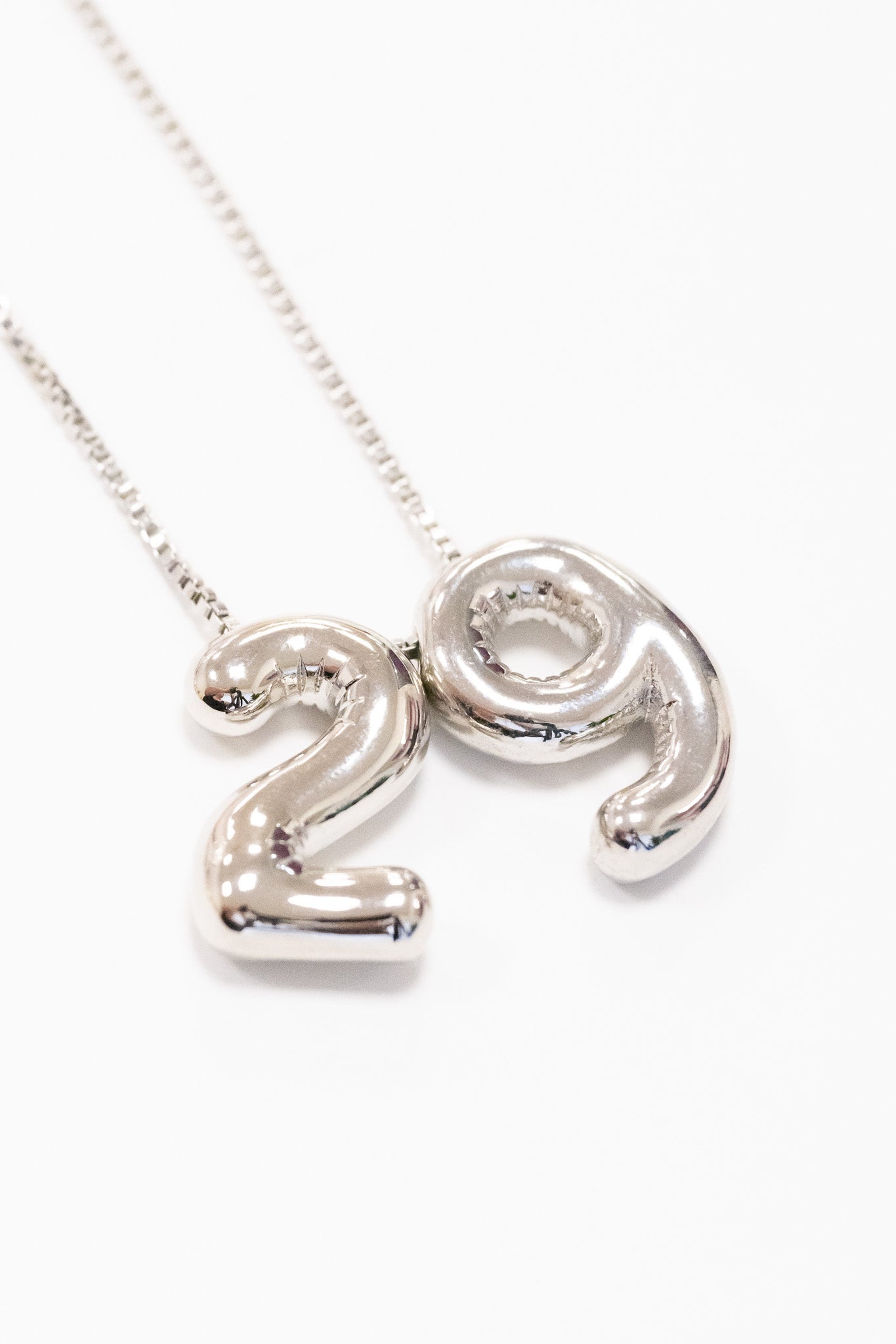 Number Charm Solid - Multiple Colors!