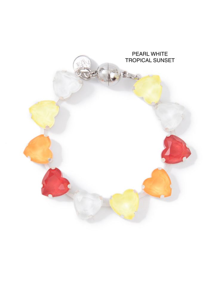 Hearts Ablaze Bracelet - Multiple Colors!