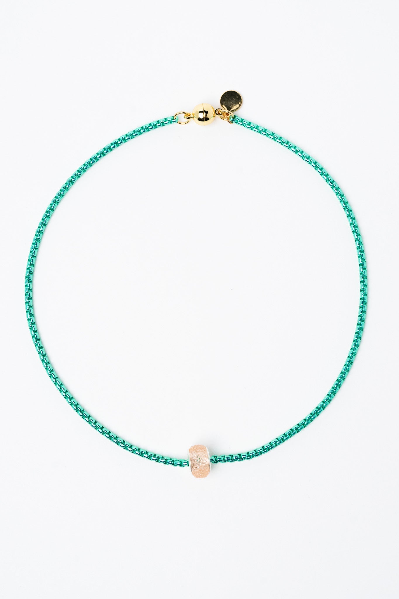 Soho Chic Necklace - Metallic Caribbean Beach Coconut