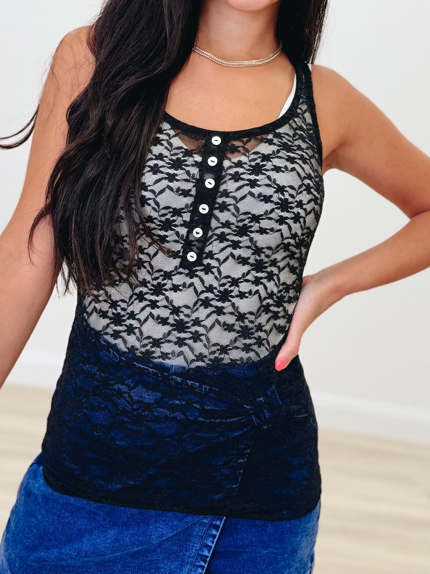 Sheer Greatness Tank - 2 Colors!