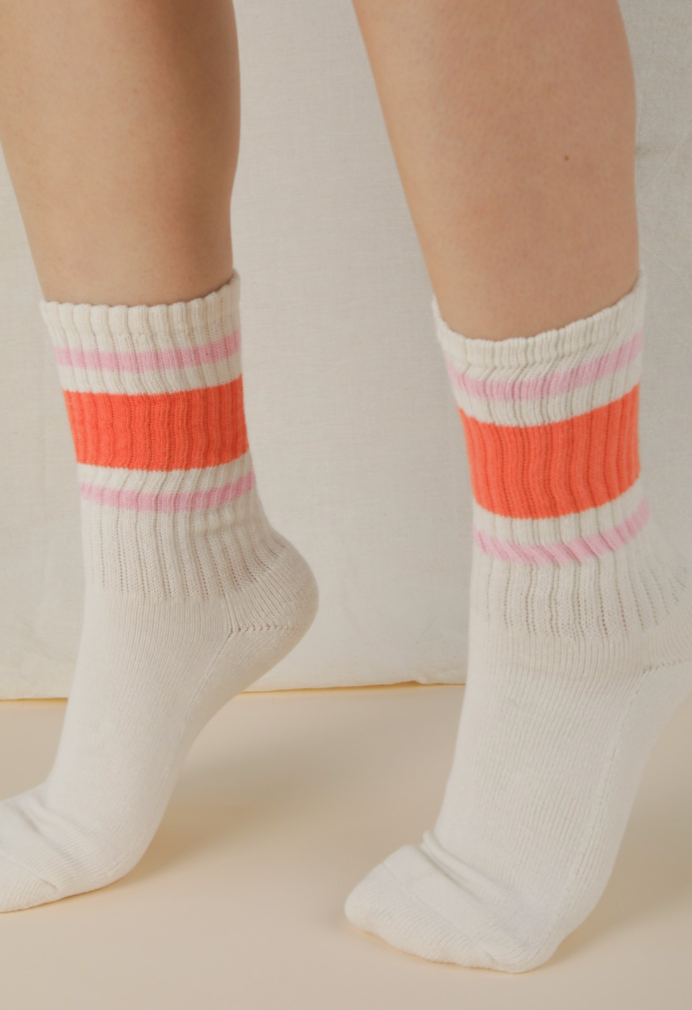 Lace Up Socks - 4 Colors!