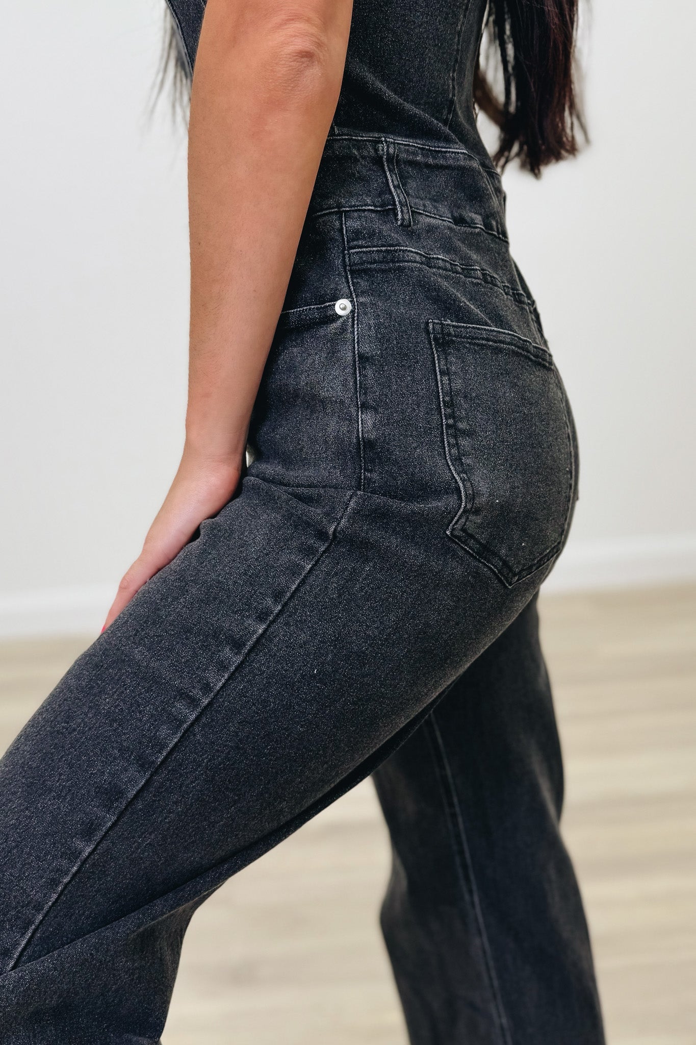 Jump Into Denim Jumpsuit