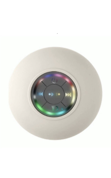 Portable Bathroom Bluetooth LED Speaker - 3 Colors!