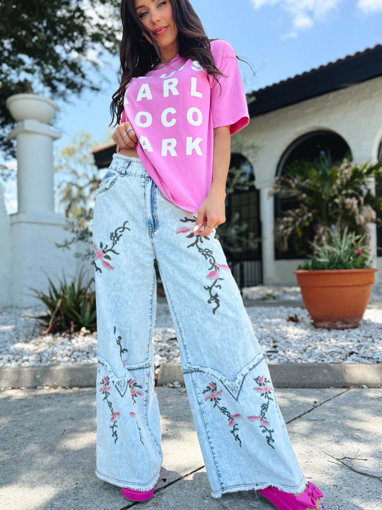 The Famous One Graphic Top