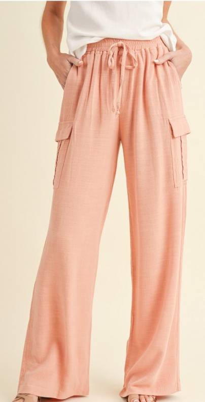 Right Here, Right Now Cargo Pants - 4 Colors!