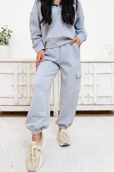 Comfort All Around Pants - Light Baby Blue - By Alexa Rae