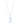 Crystal Night Necklace - Snow Glow - By Alexa Rae