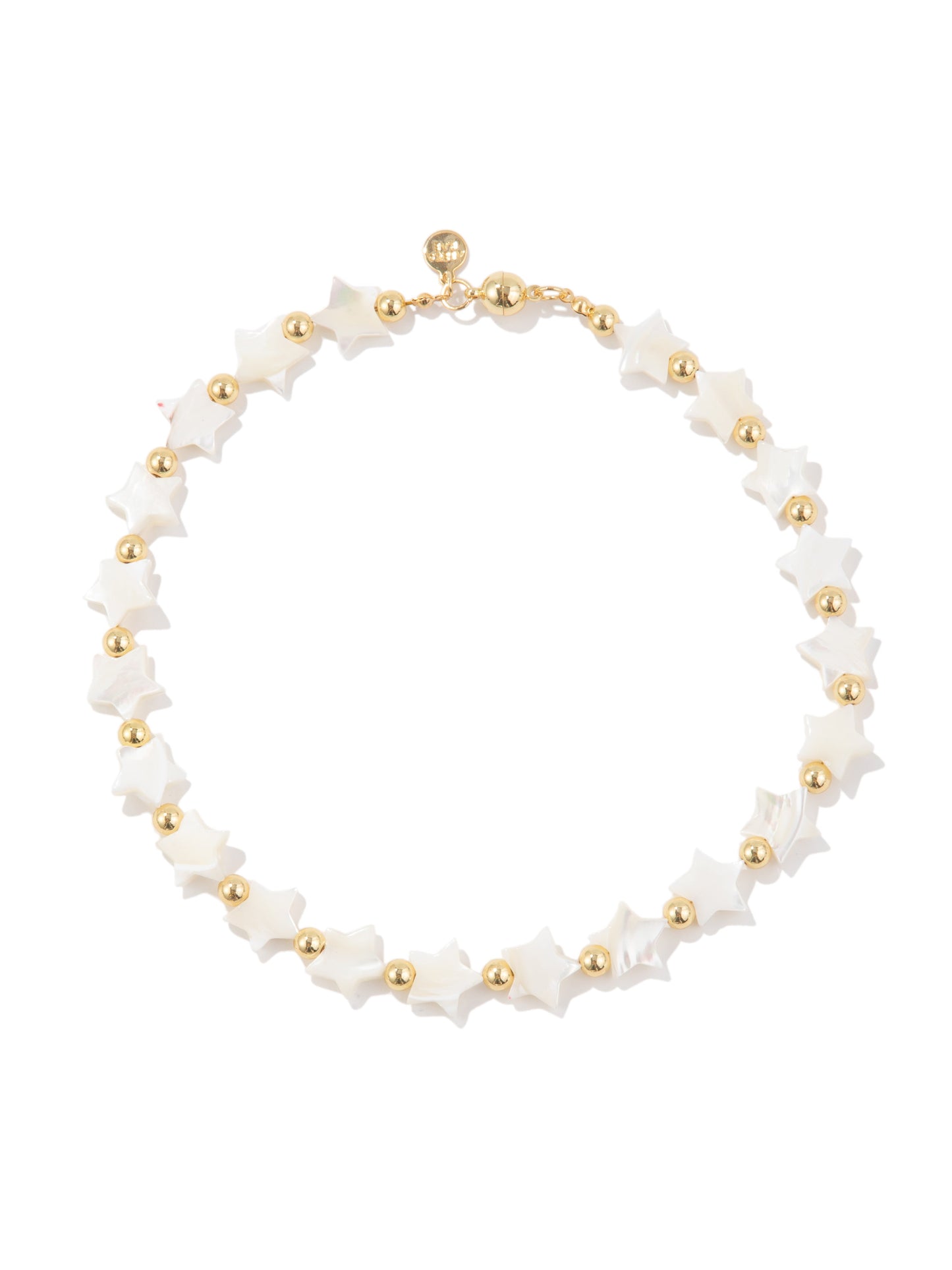 White Star Necklace - White