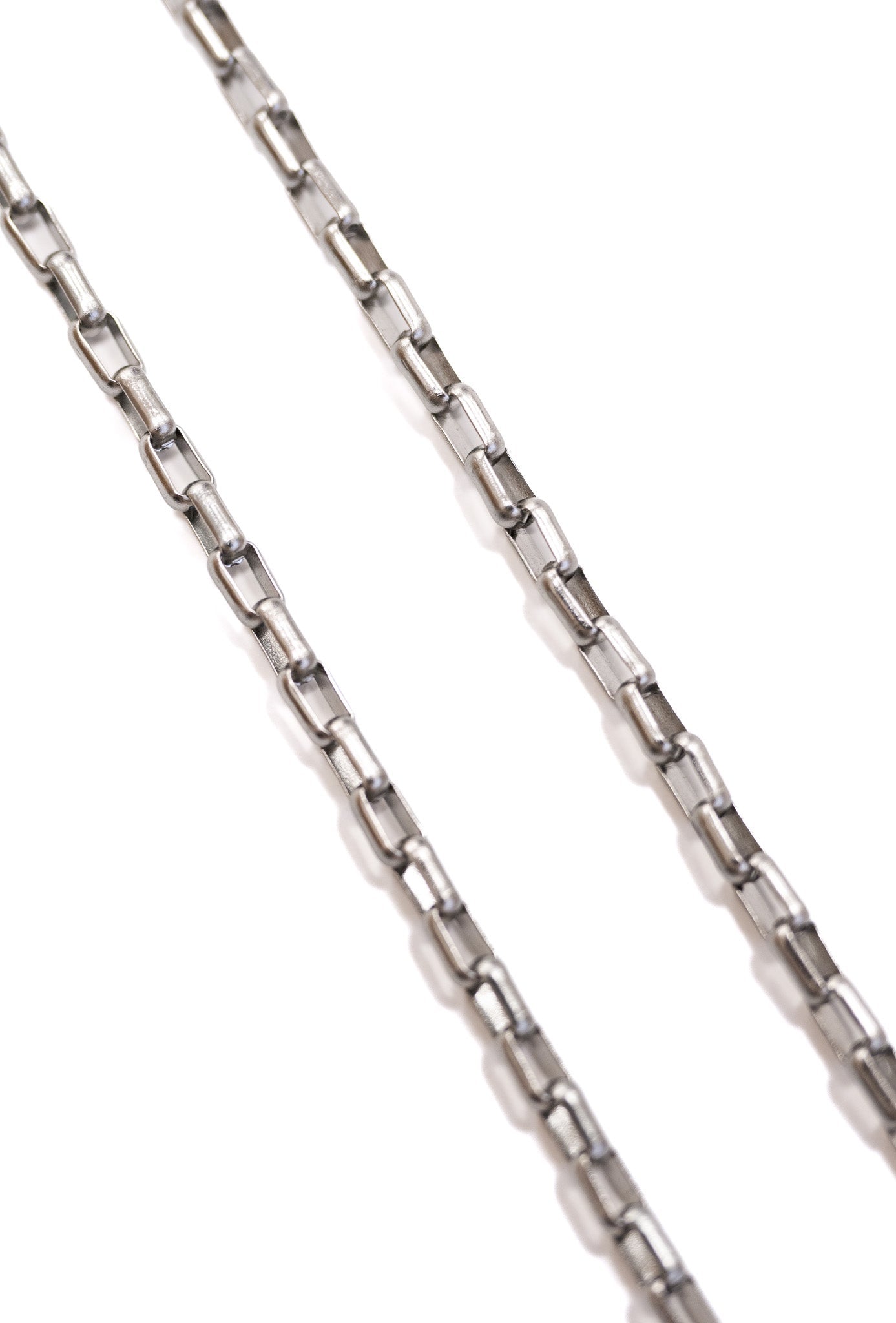 Mini Bari Necklace Long - Liquid Metallic Air