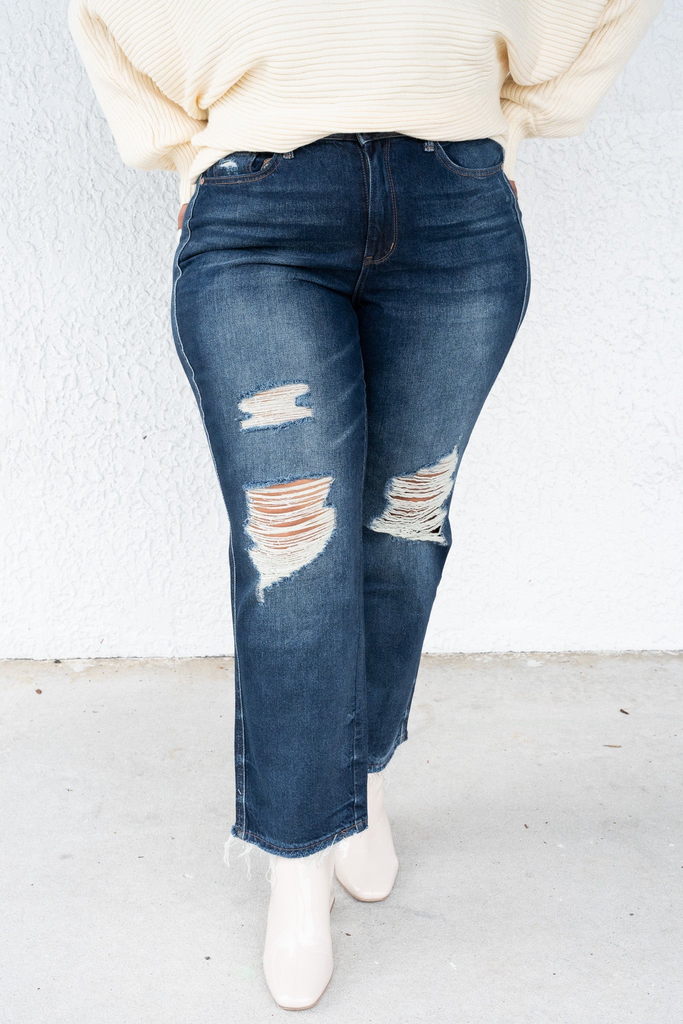 This Rigid Magic Moment By Judy Blue - Straight Jeans