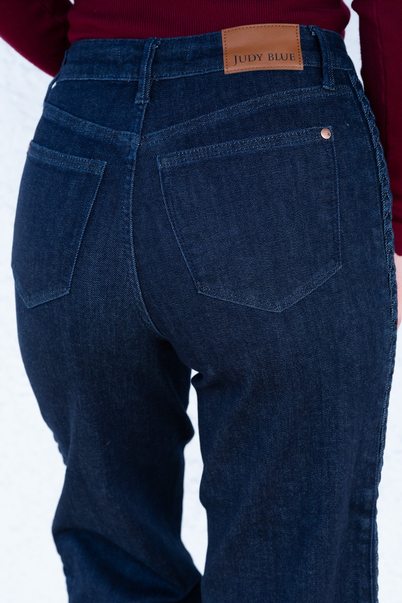 Weave With It By Judy Blue - High Rise Crop Wide Leg Jeans