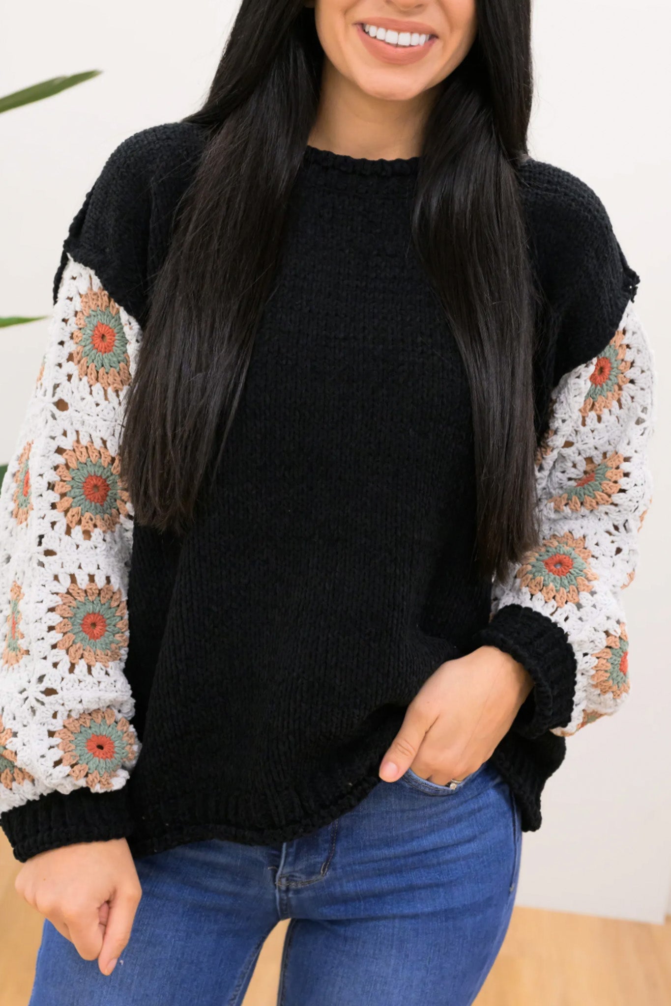 Dried Sunflower Sweater Top - 6 Colors!