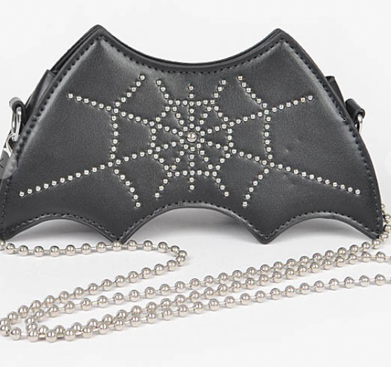 Spooky Bat Crossbody Bag