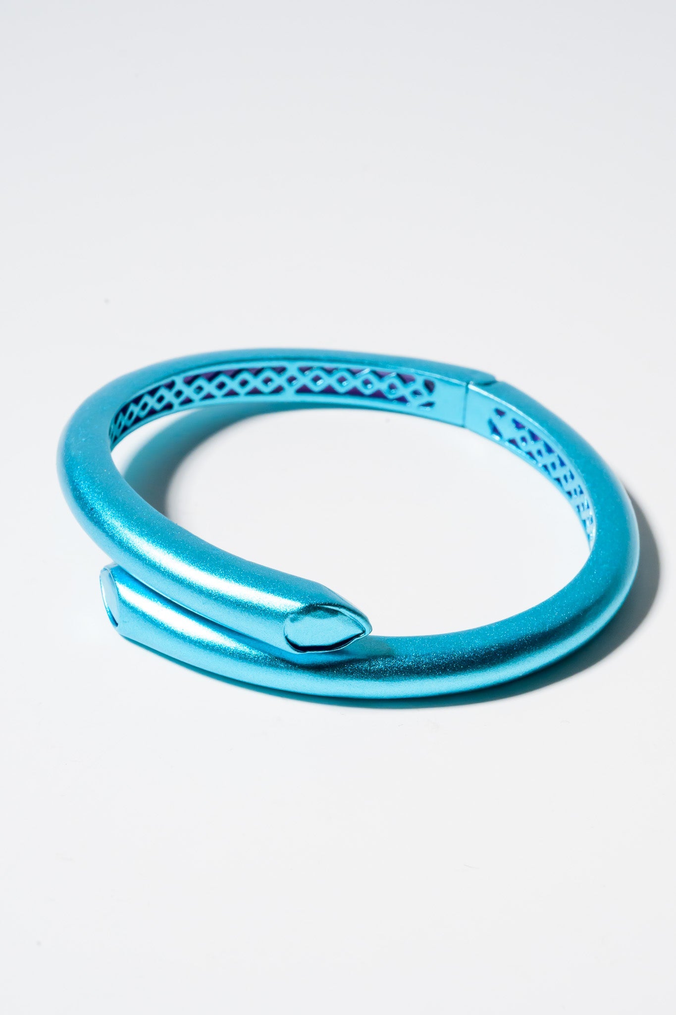 Kacey Bracelet - Metallic Aqua