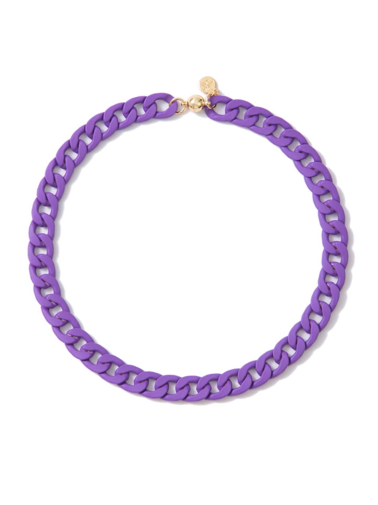 Shakira Necklace - Matte Electric Purple