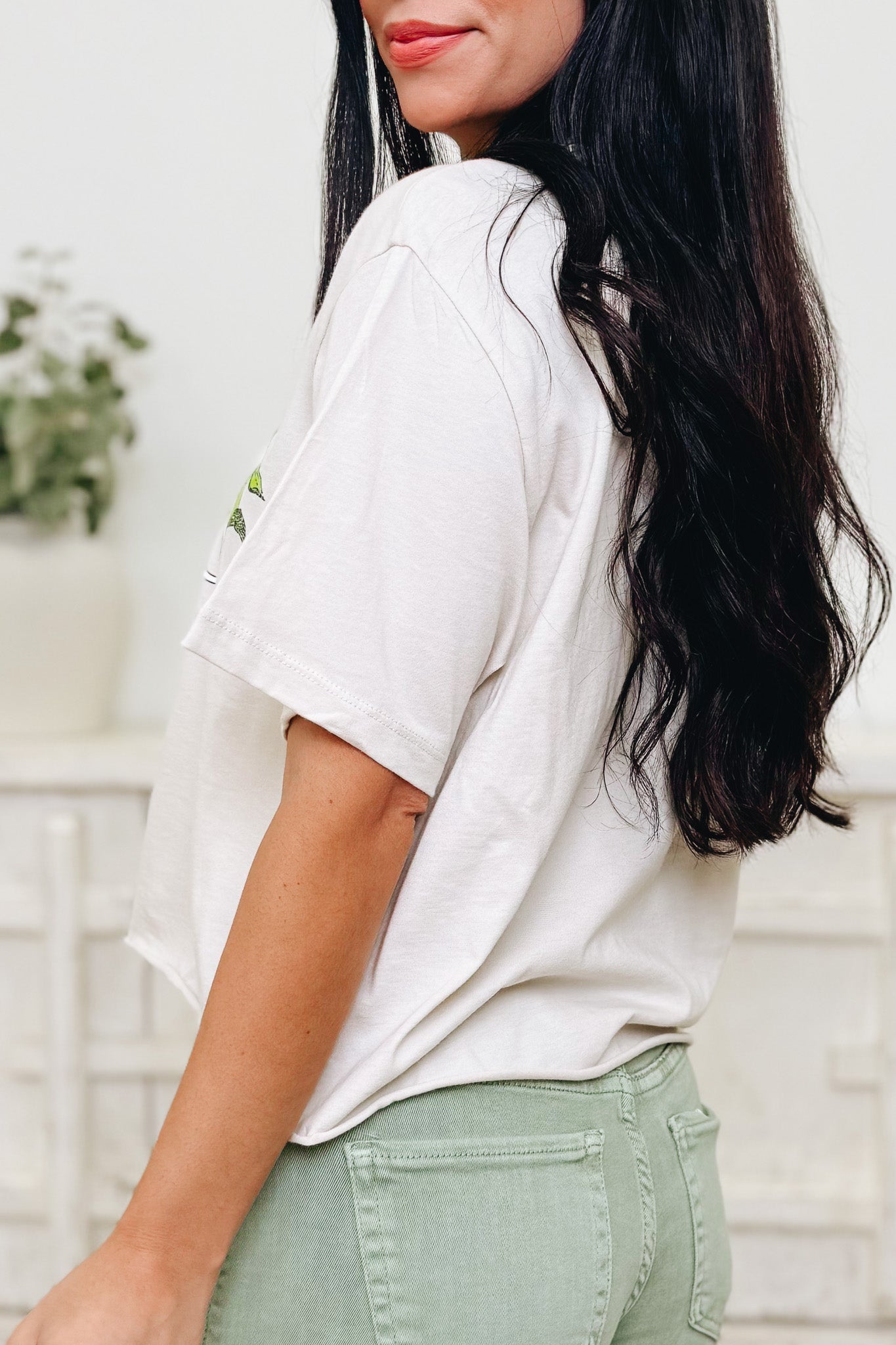 Limon Cello Amalfi Coast Crop Graphic Tee - 2 Colors!